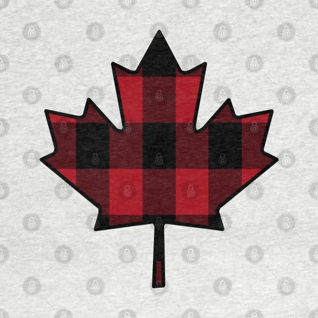 Maple Leaf in Plaid by somekindofguru